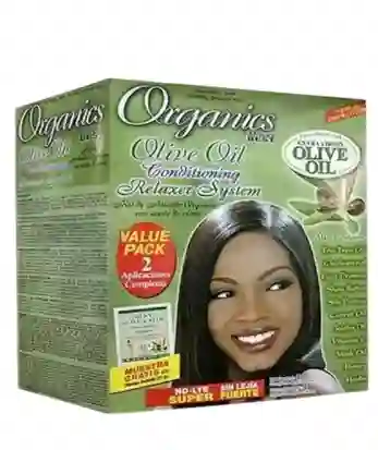 Kit De Alisado Organico Con Aceite De Oliva 2 Aplicaciones Completas