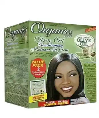 Kit De Alisado Organico Con Aceite De Oliva 2 Aplicaciones Completas