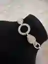 Pulsera Manilla Plata Ley 925 Panteras X2 Garantia Original + Bolsita De Lujo