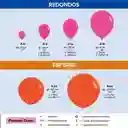 R-12 Globos Bombas Color Metal Naranja X50und Sempertex