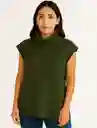 Chaleco Para Mujer Cuello Tortuga - The Maro Verde