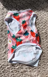 Camisa Estampadas De Fresitas Talla M