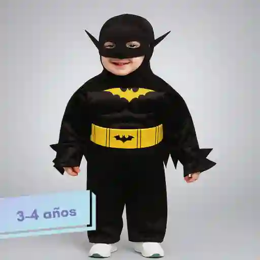 Disfraz Halloween Batman (3-4 Años)