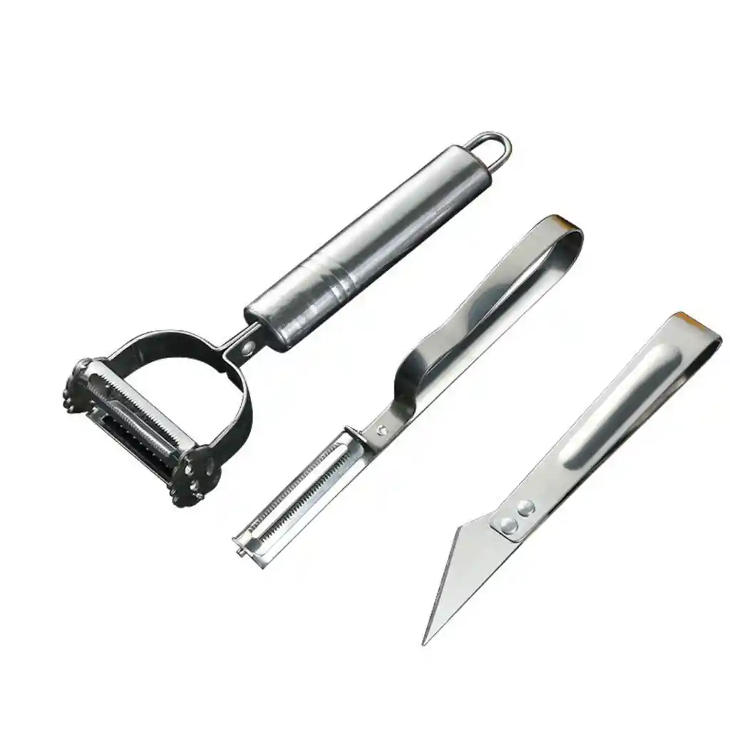 Set De 3 Cuchillos Peladores