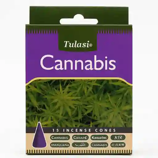 Incienso En Cono Básico Cannabis