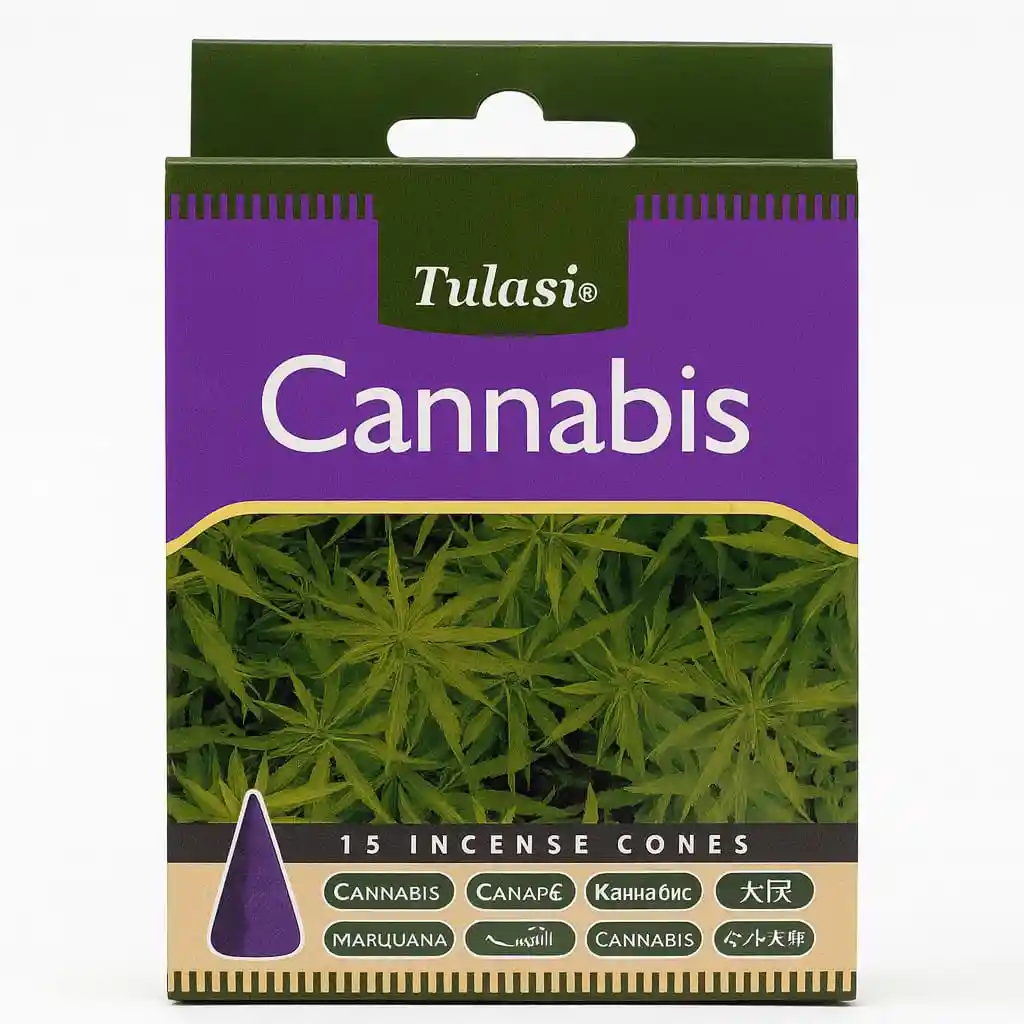 Incienso En Cono Básico Cannabis