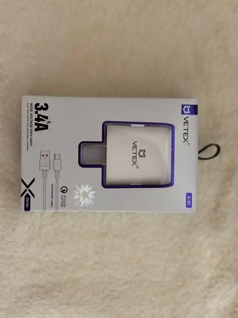 Cargador Vetex Orginal