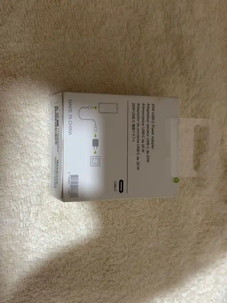 Cargador Apple Orginal 20w