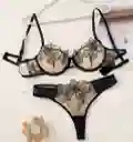 Set De Lencería Tulipanes