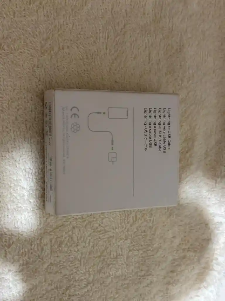 Cable Lightning Iphone Usb 1 Mt