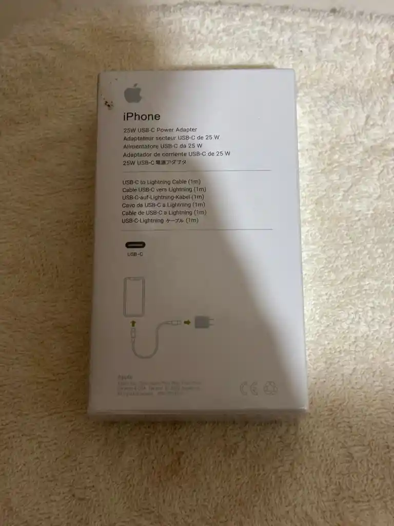 Cargador Completo Iphone Cable Lightning Iphone Usb C Original