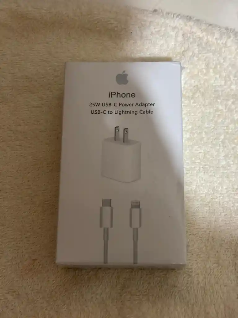 Cargador Completo Iphone Cable Lightning Iphone Usb C Original