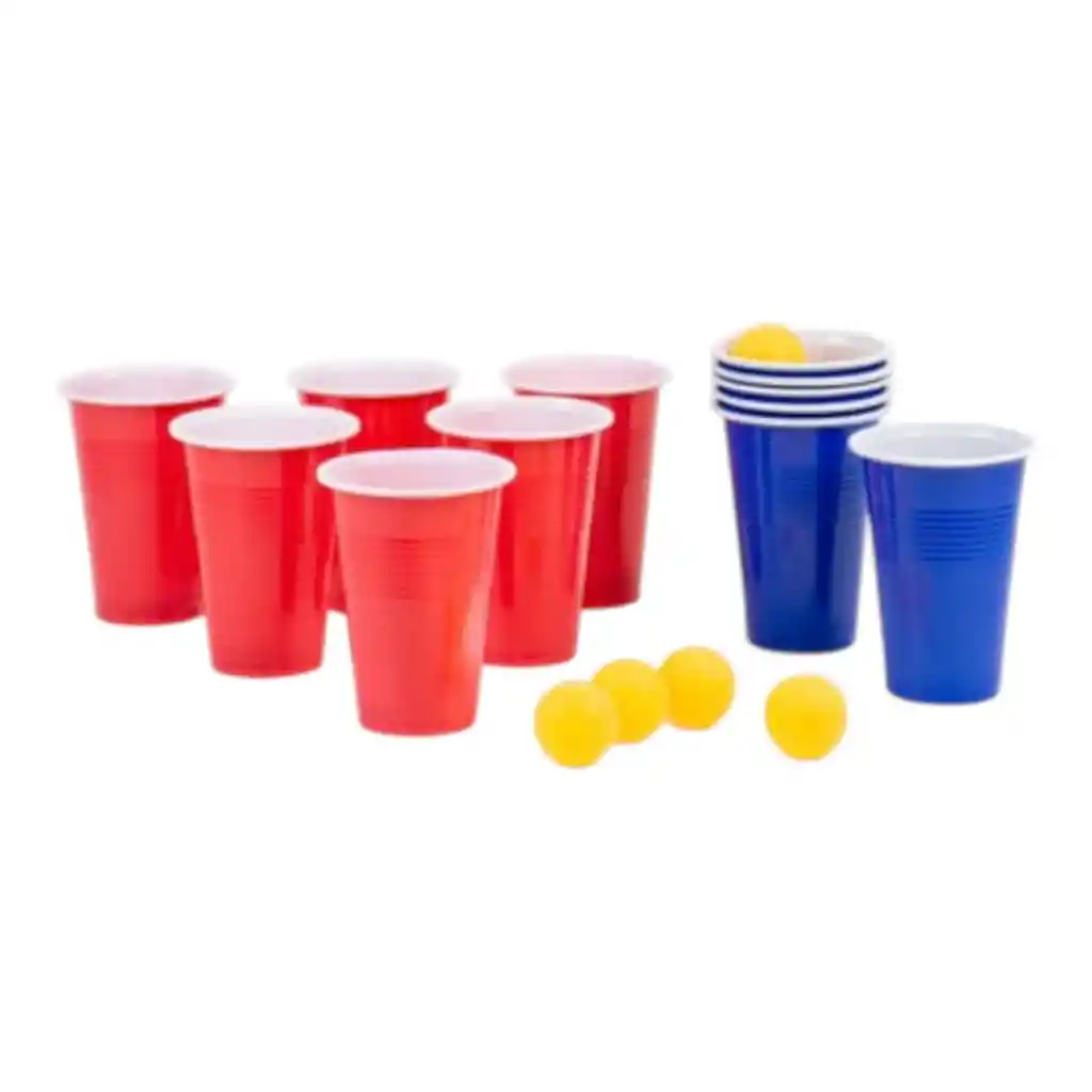 Juego Beer Pong Juego De Mesa Cerveza Ping Pong