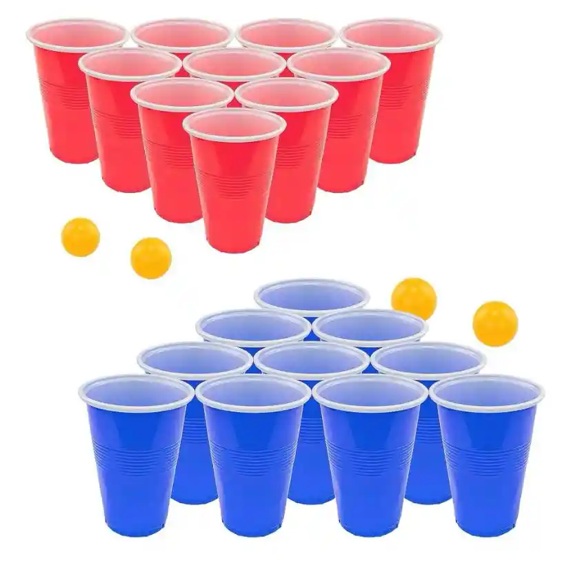 Juego Beer Pong Juego De Mesa Cerveza Ping Pong