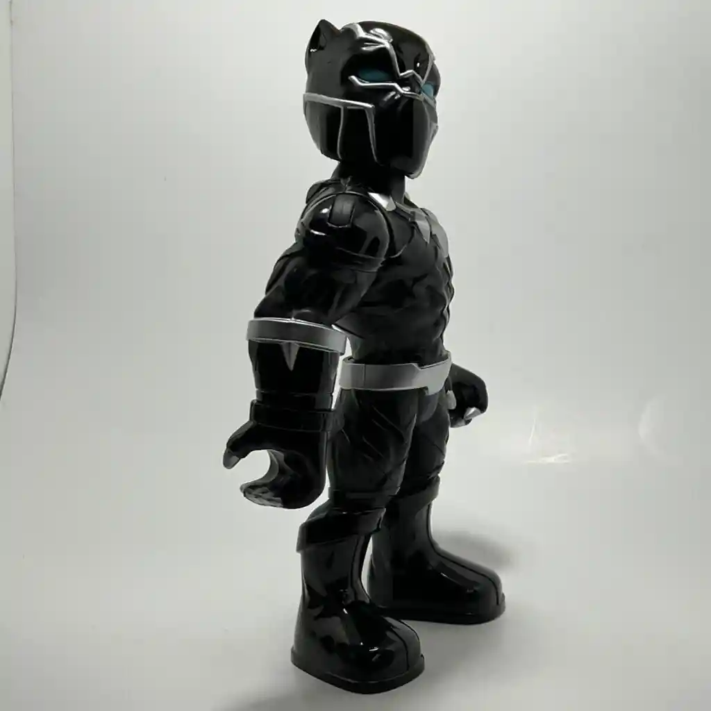 Figura De Acción Mega Black Panther De Playskool Hasbro Heroes Super Hero Adventures