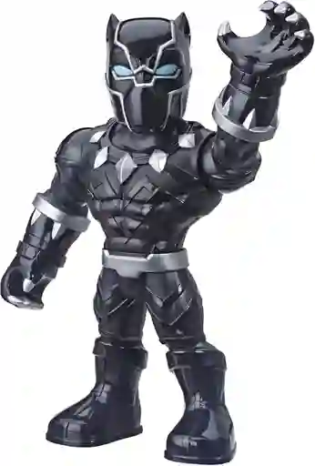Figura De Acción Mega Black Panther De Playskool Hasbro Heroes Super Hero Adventures