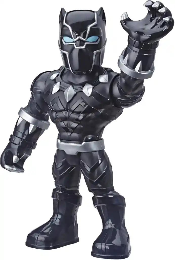Figura De Acción Mega Black Panther De Playskool Hasbro Heroes Super Hero Adventures