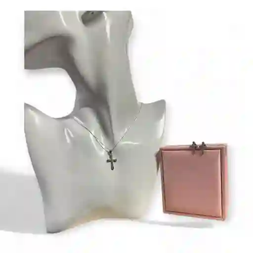 Trio Plata Ley 925 Cuadrado Con Pepitas Brillantes Garantia Original + Estuche De Lujo