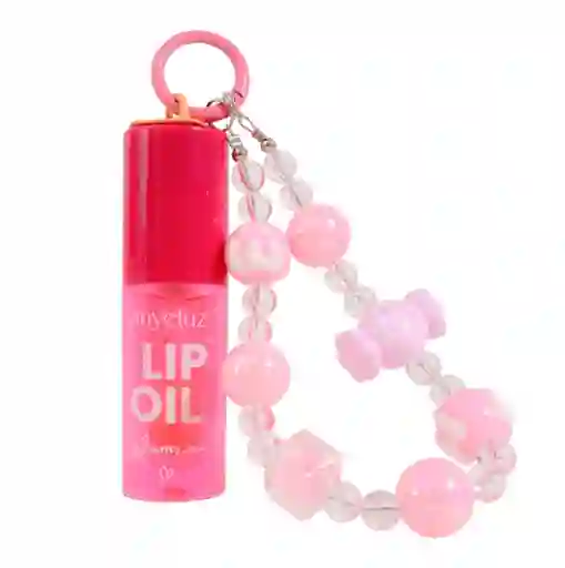 Anyeluz Lip Oil Llavero Durazno