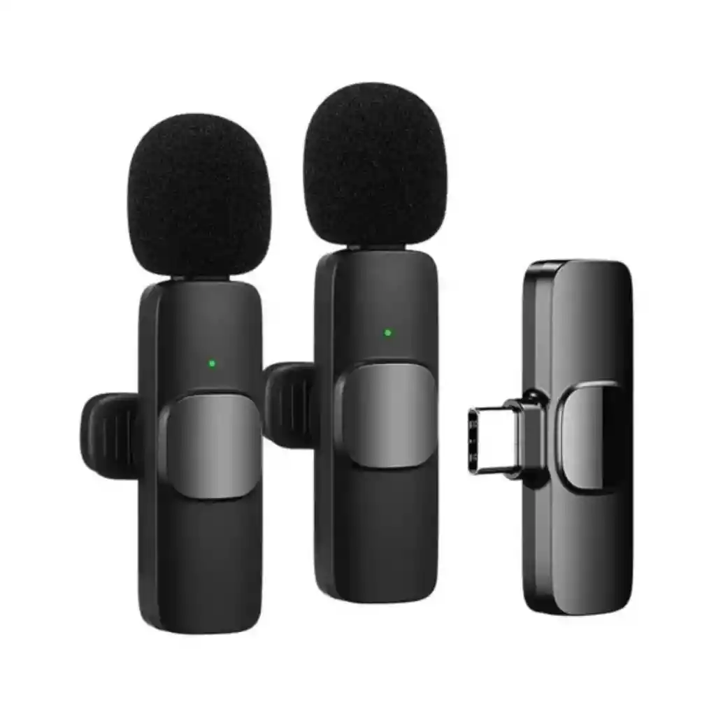 Micrófono K9 Dual Para Celulares Tipo C Y Iphone