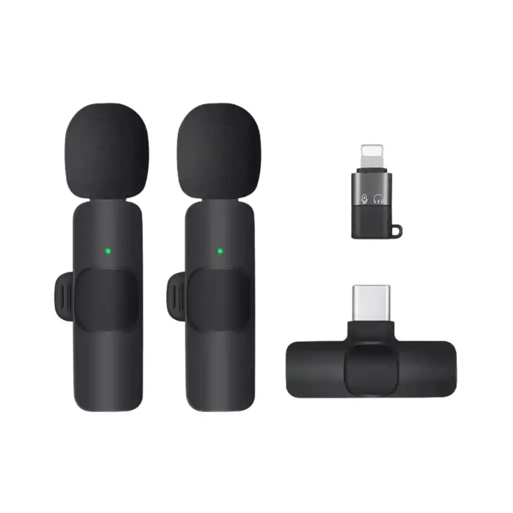 Micrófono K9 Dual Para Celulares Tipo C Y Iphone