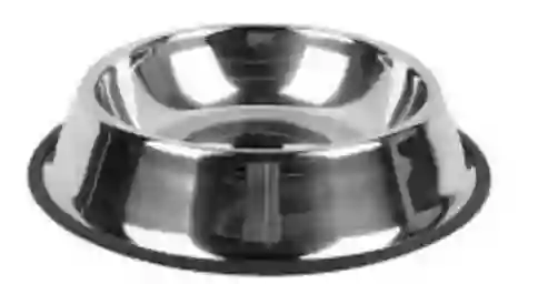 Plato Metalico Para Comida De Mascotas Tamaño Mediano Comedero Para Perros Y Gatos