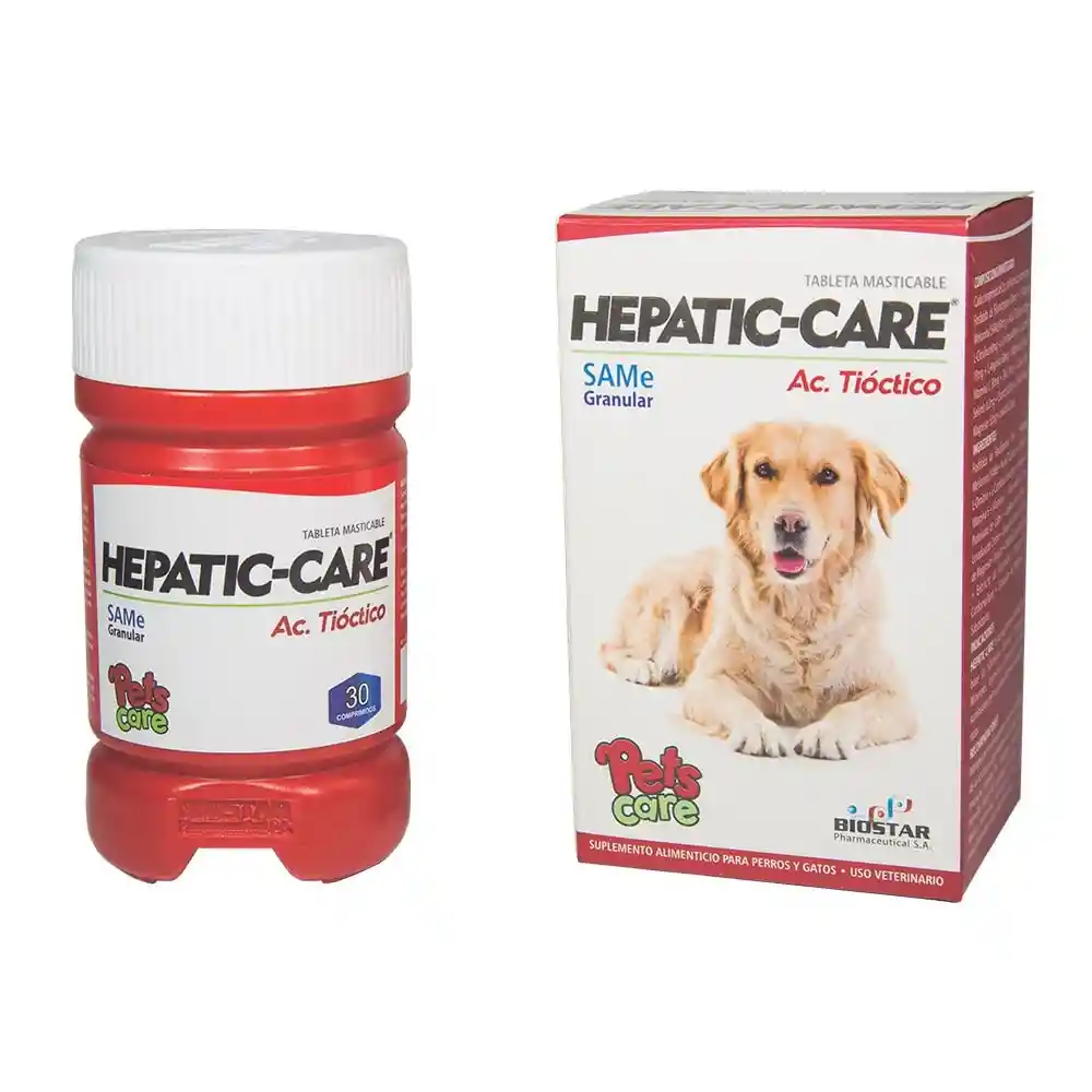 Hepatic Care Frasco 30 Tabletas Masticables