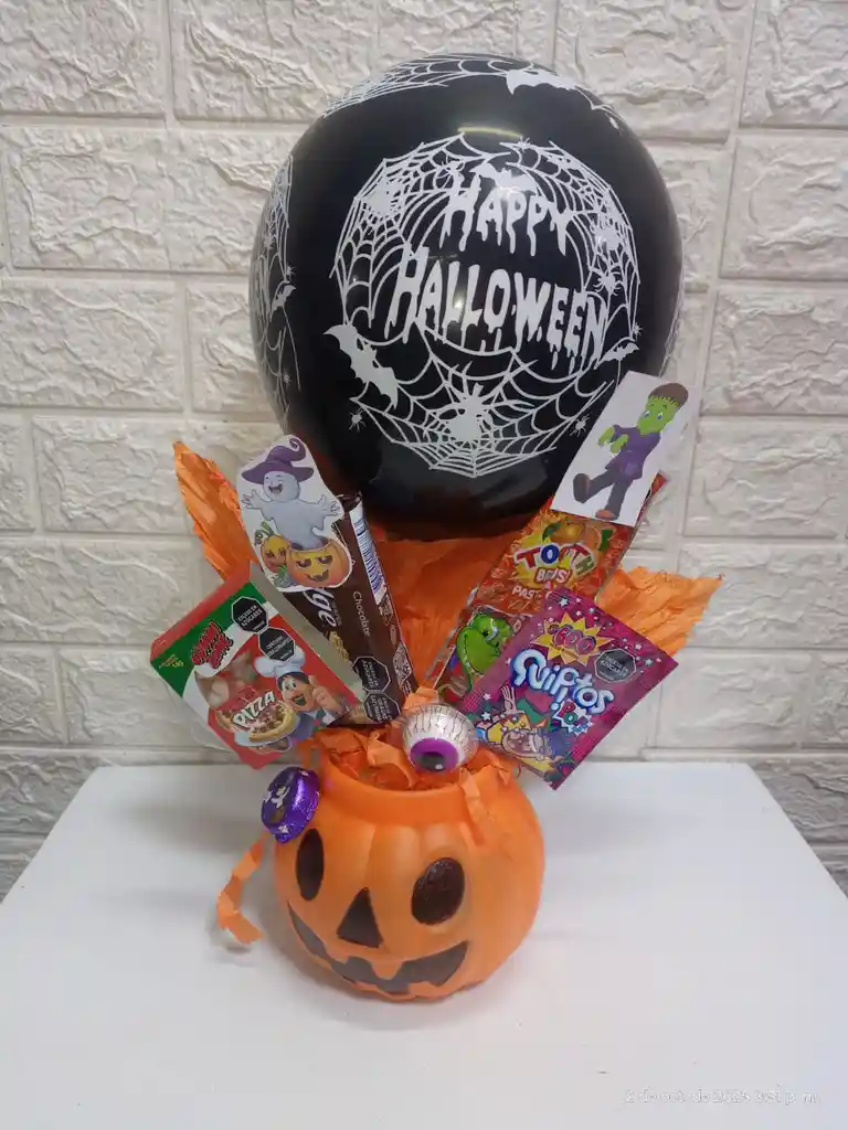 Halloween Dulces En Calabaza