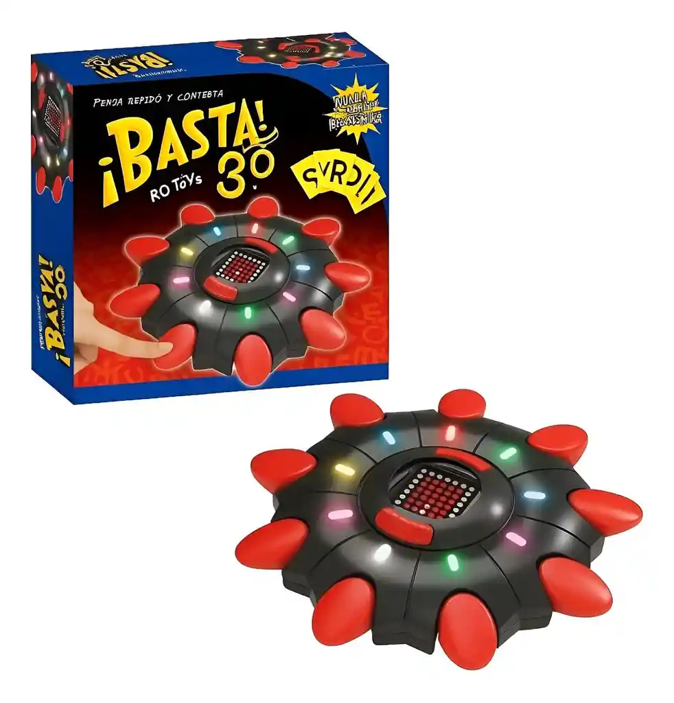 Basta 3.0 Juego De Mesa Electrónico Español- Familiar