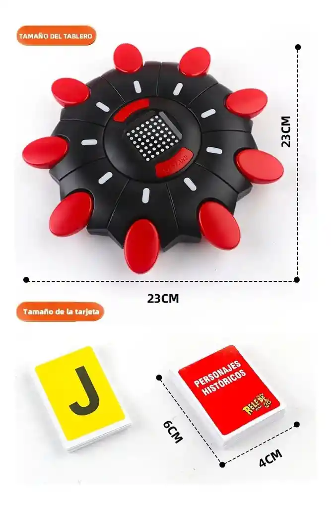 Basta 3.0 Juego De Mesa Electrónico Español- Familiar