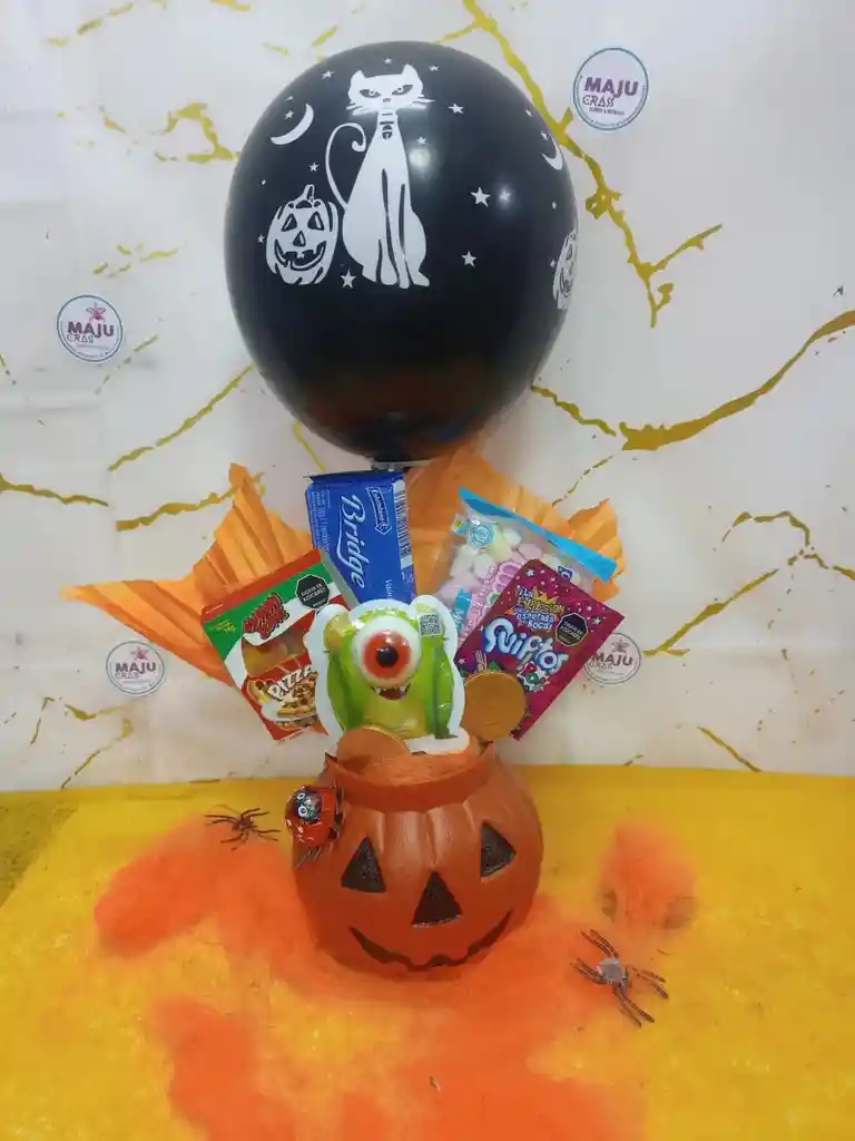 Halloween Dulces En Calabaza