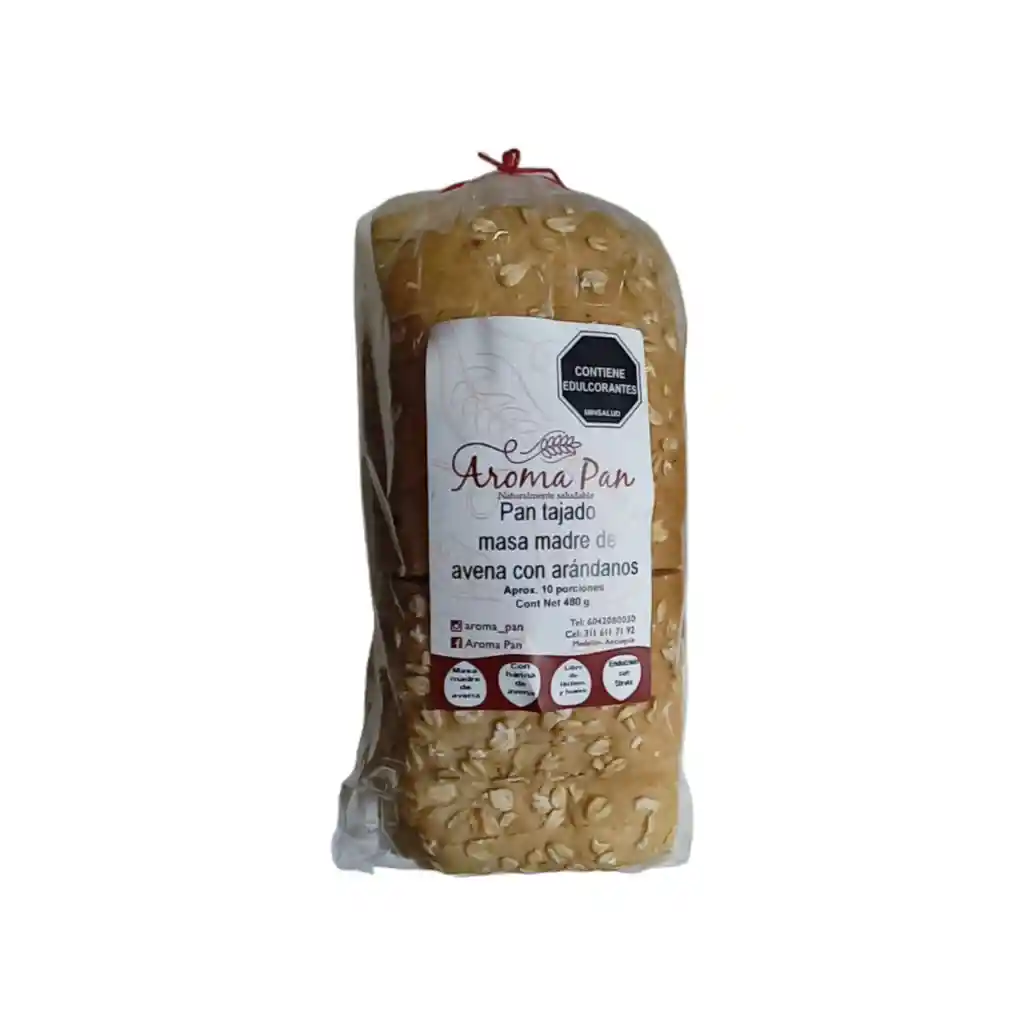 Pan Tajadomasamadreavenaarandax520gr Aro