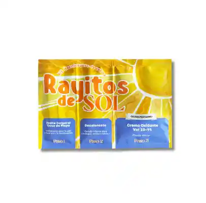 Rayitos De Sol Kit Decolorante De Vellos