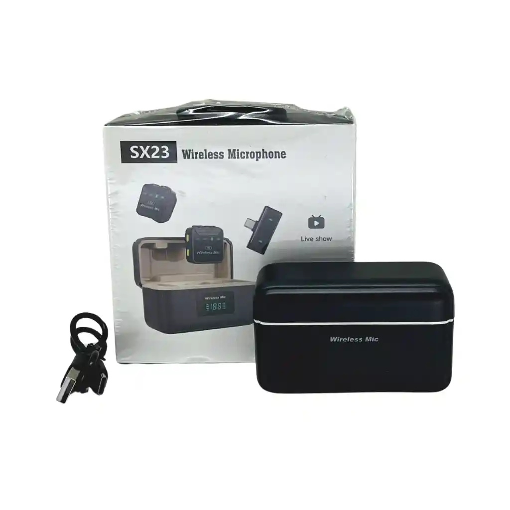 Micrófono De Solapa Dual Sx23