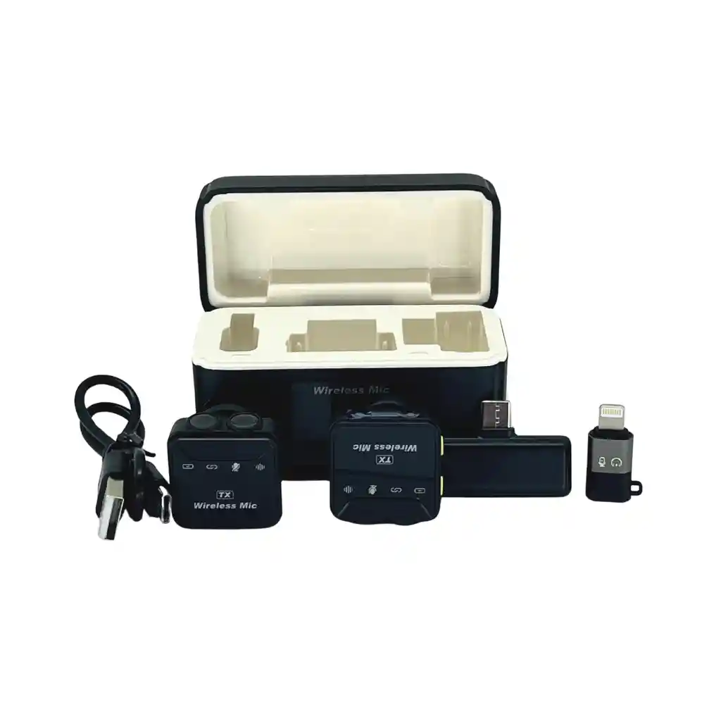 Micrófono De Solapa Dual Sx23