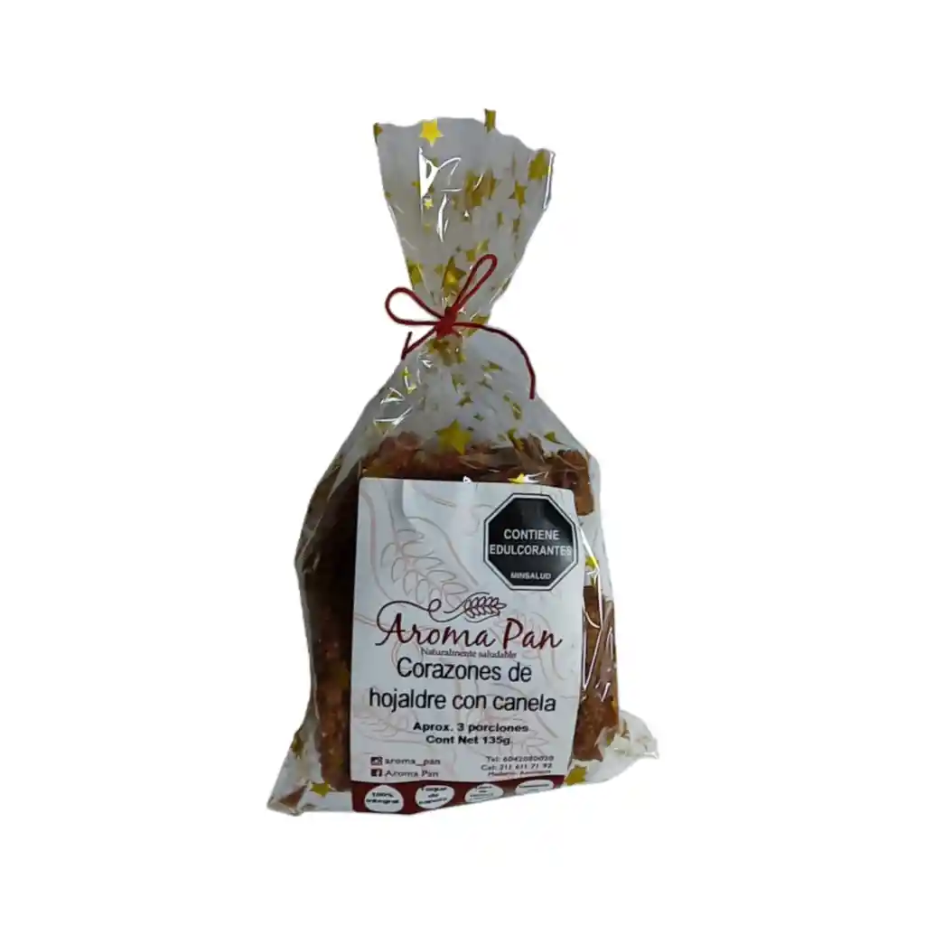 Corazon De Hojaldre Canela X10und Aromapan