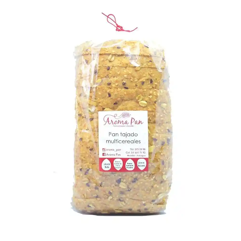 Pan Tajado Multicereal X480g Aromapan
