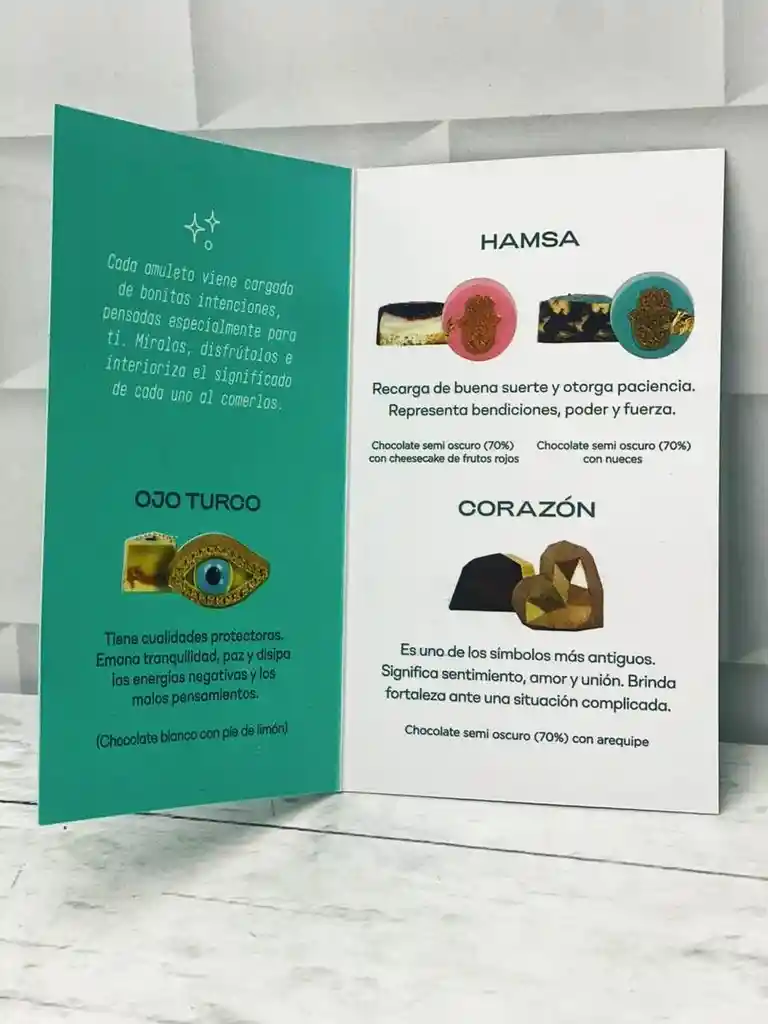 Chocolates Kit Amuletos Pastel X12 Magno (lujo)