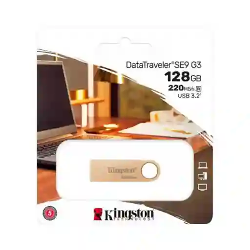 Memoria Usb128gb 220mb/s Metal