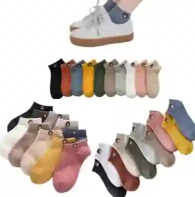Medias Tobilleras Unicolor Talla Unica