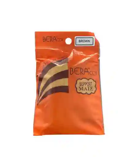 Media Velada Pantalon Color Brown Marca Bera Cor