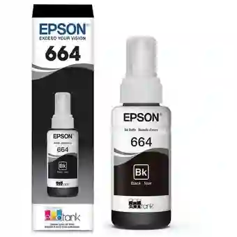Tinta Epson 664 Negro