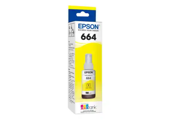 Tinta Epson 664 Amarillo