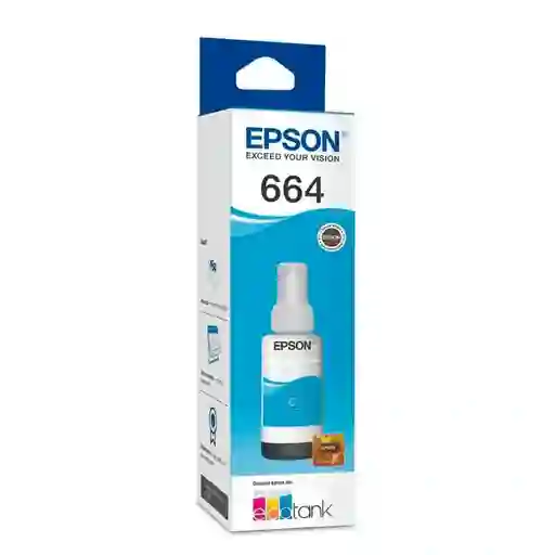 Tinta Epson 664 Cyan