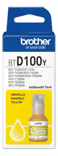 Tinta Brother D100 Amarillo