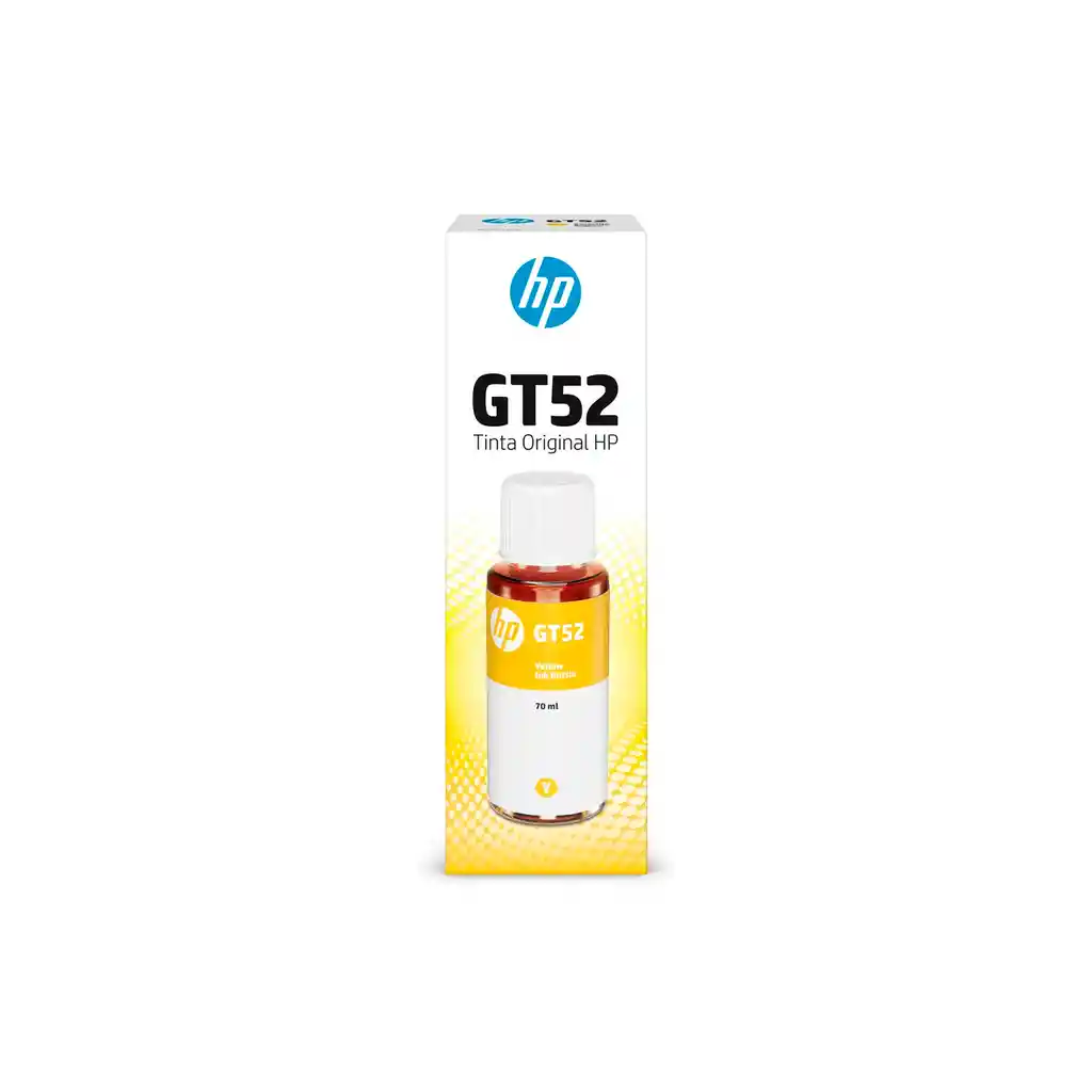 Tinta Hp Gt52 Amarillo
