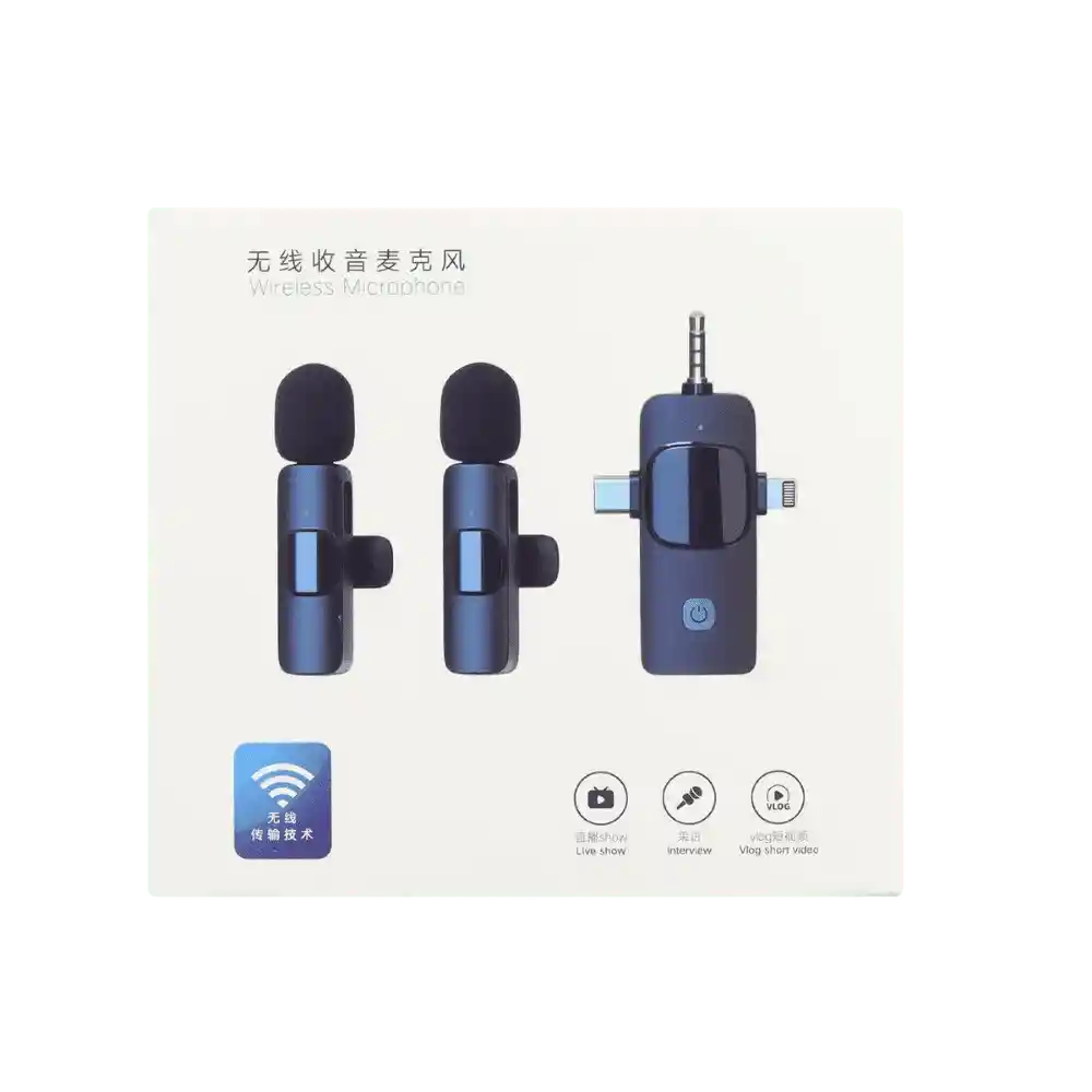 Microfono Smartphone Mic 3 En 1