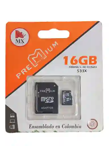 Memoria Micro Sd 16gb Premium