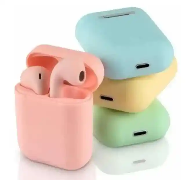 Audifonos Inalambricos Inpods 12 Simple Para Celular Android Ios Colores Disponibles Morado, Azul, Blanco Y Negro