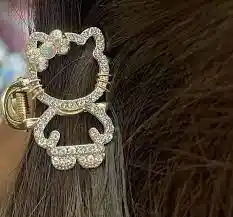 🌟 Pinza Brillante De Hello Kitty En Murano 🐱👑